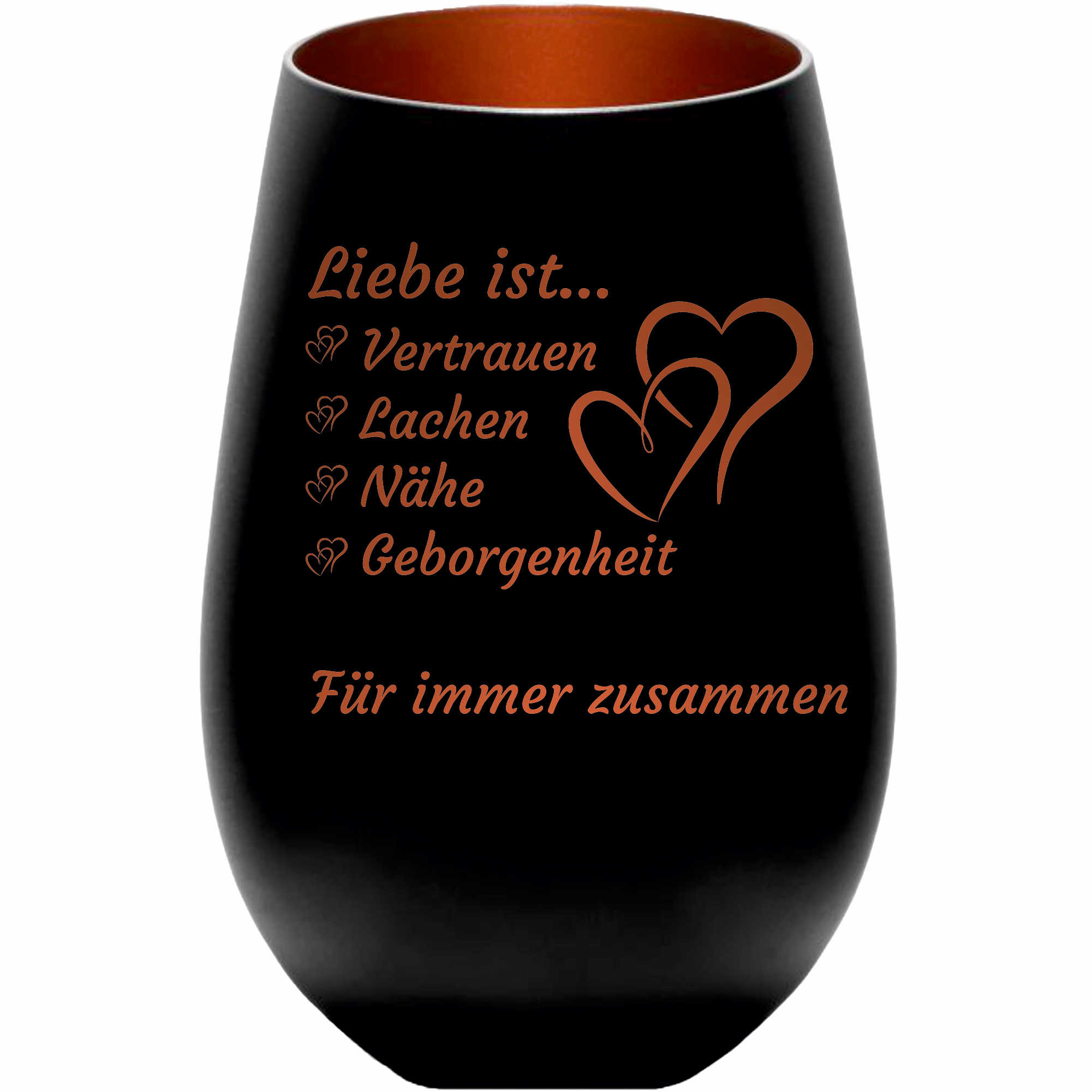 Windlicht - Teelichthalter - Valentinstag - Jahrestag - Gravur - Liebe - 34 - Picture 13 of 15