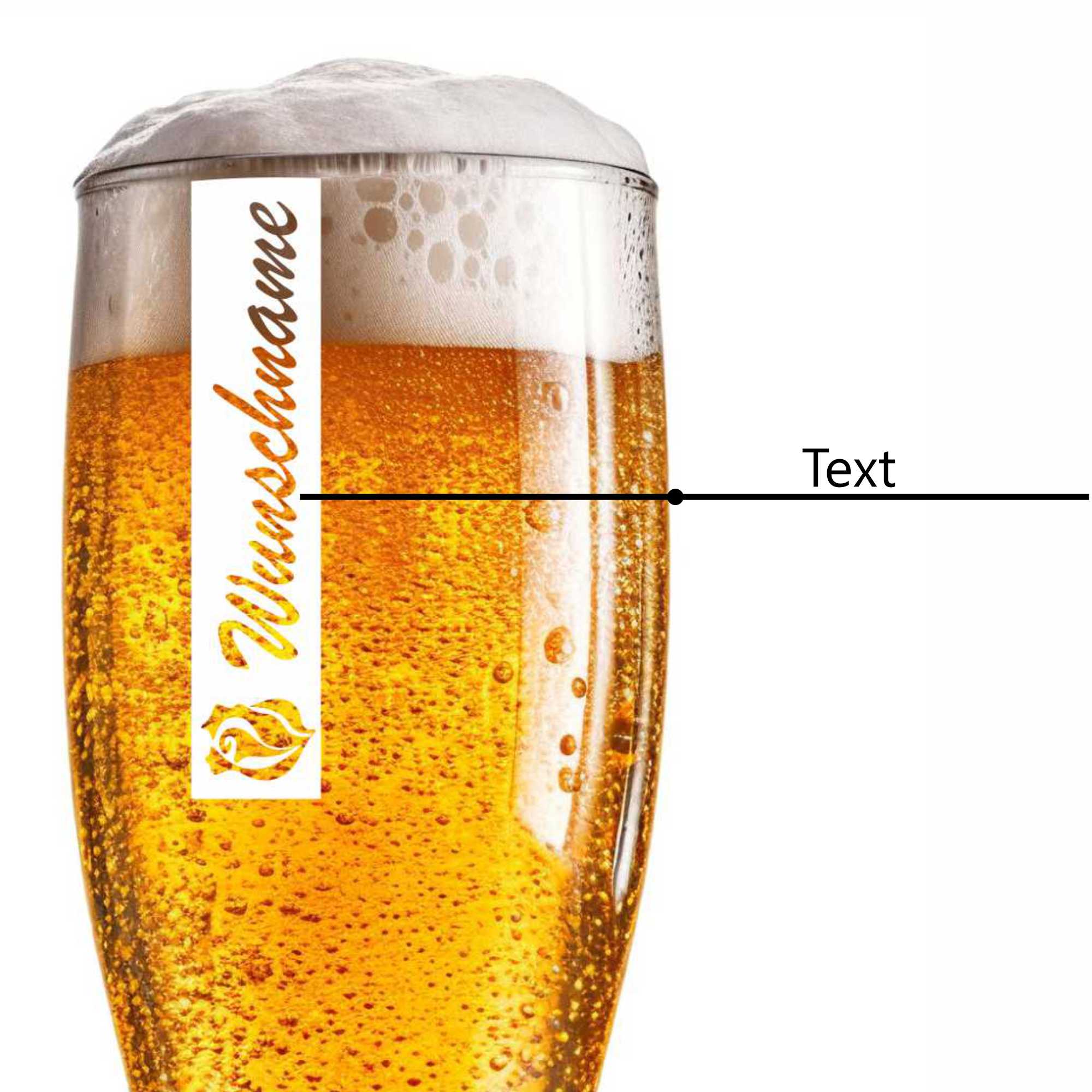Verre À Bière Gravé Mariage 0,5L Avec Texte Personnalisé Nom Année Ou Citation - Picture 48 of 112
