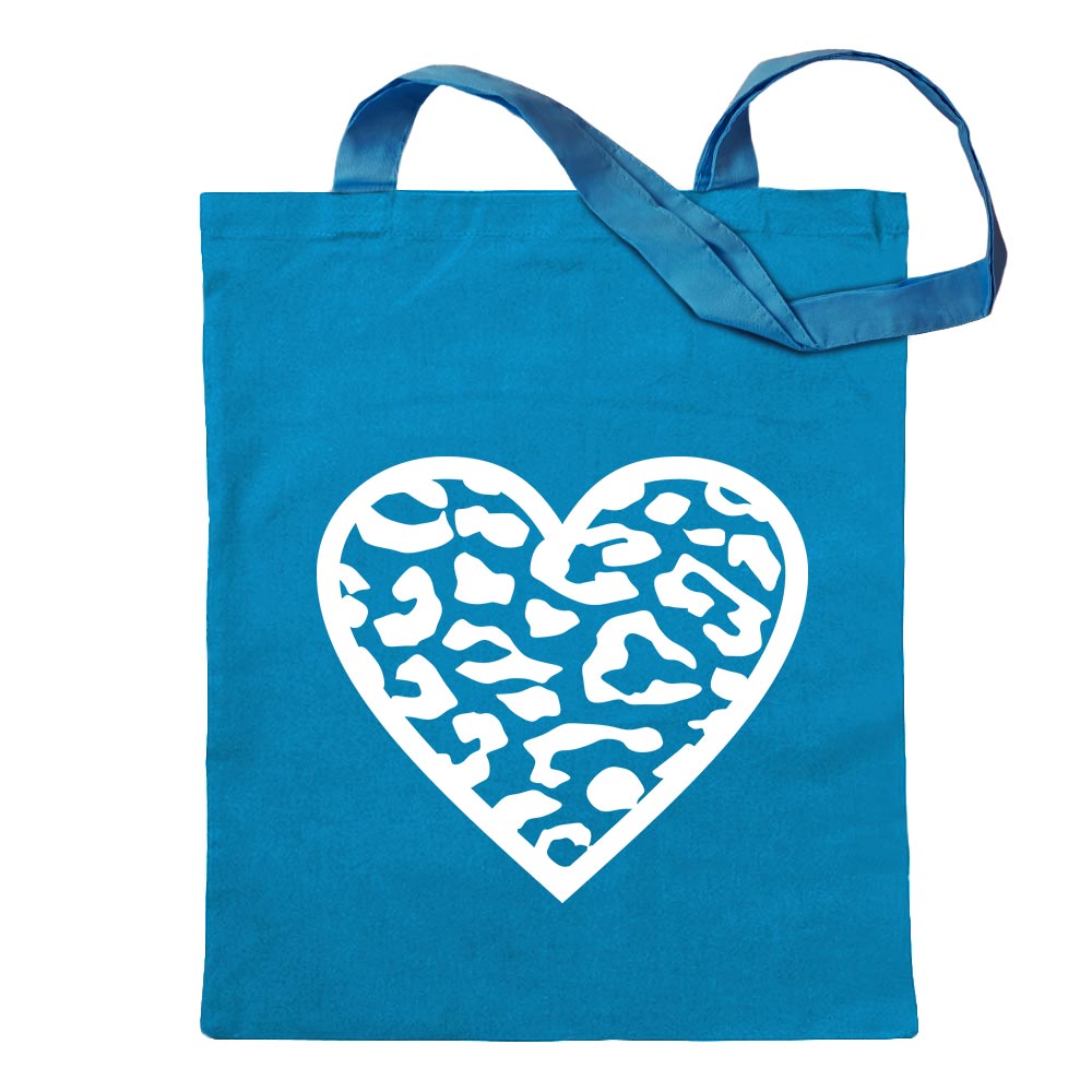 Leopard Tragetasche Baumwolltasche Stoffbeutel langer Henkel - Picture 22 of 91