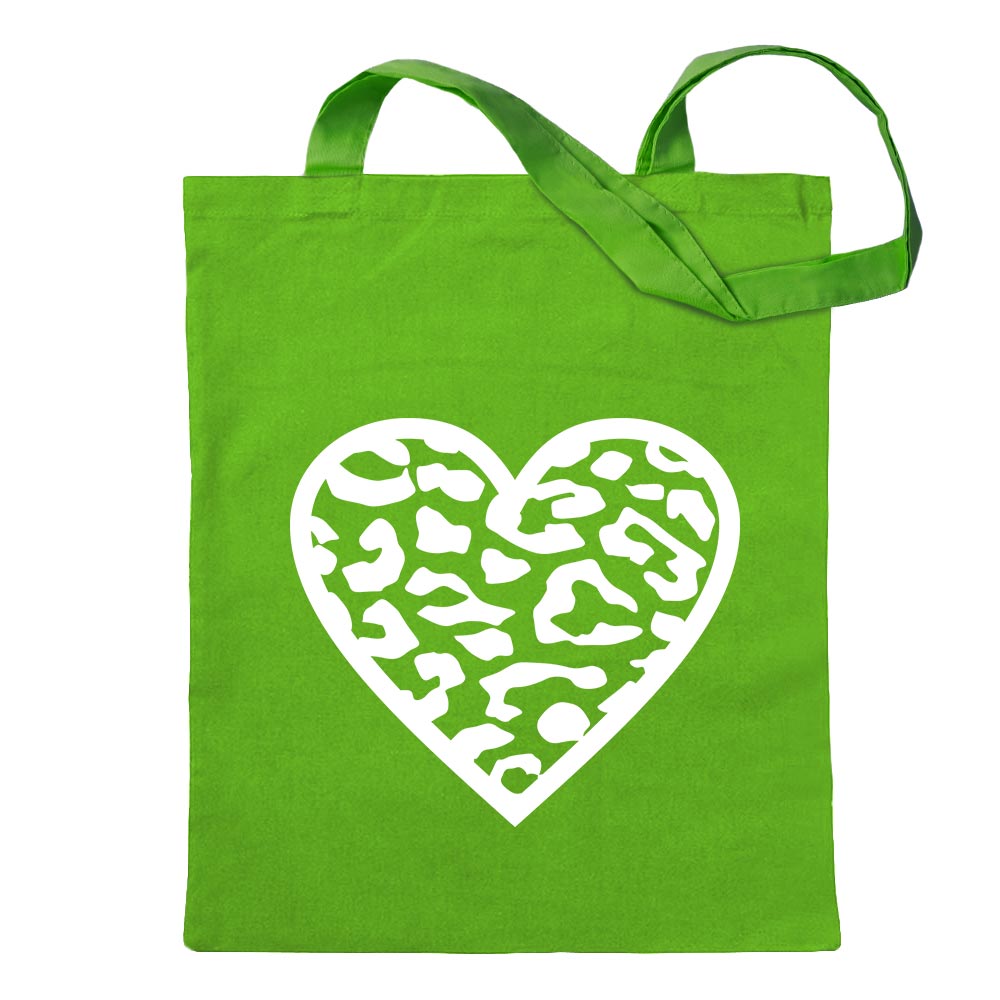 Leopard Tragetasche Baumwolltasche Stoffbeutel langer Henkel - Picture 29 of 91