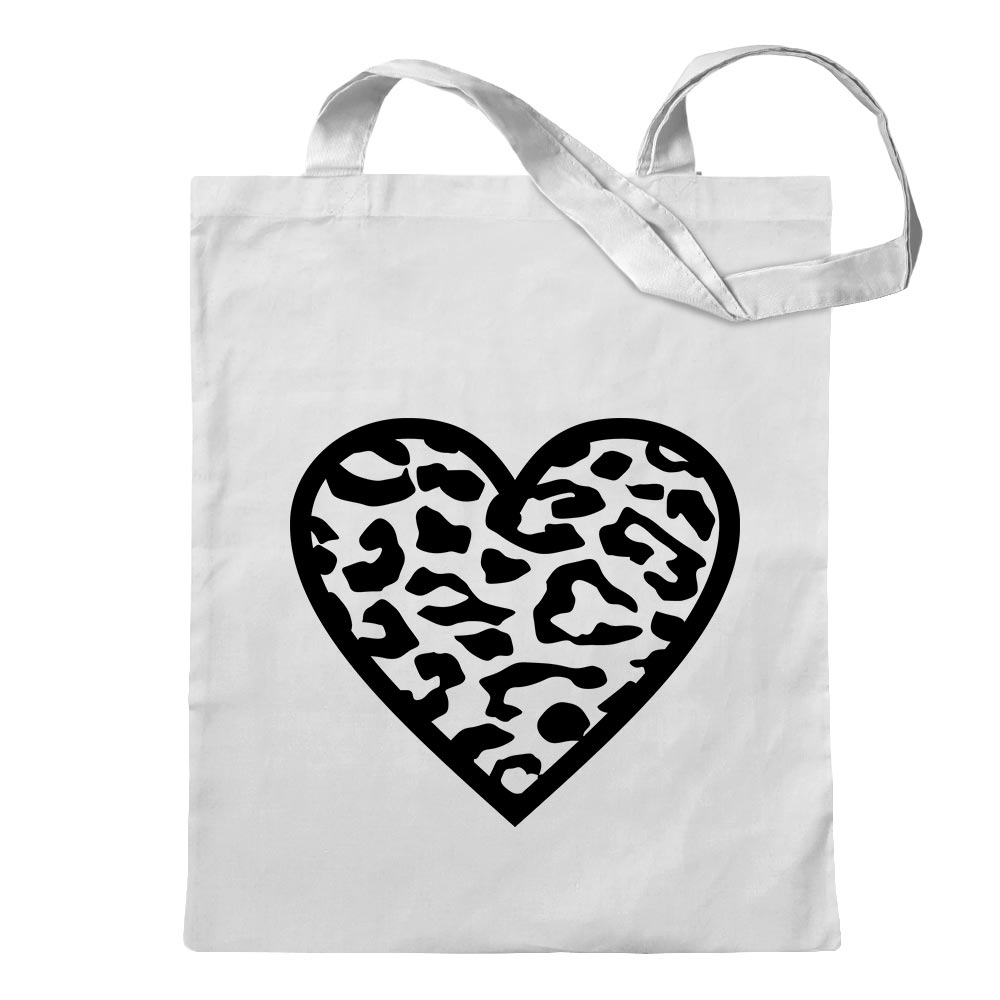 Leopard Tragetasche Baumwolltasche Stoffbeutel langer Henkel - Picture 85 of 91