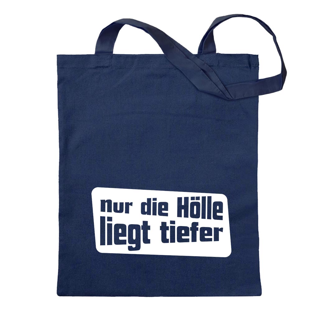 La Enfer Se Pose Profond Sac en Coton Toile Sac à Bandoulière Long Henke - Bild 4 von 15