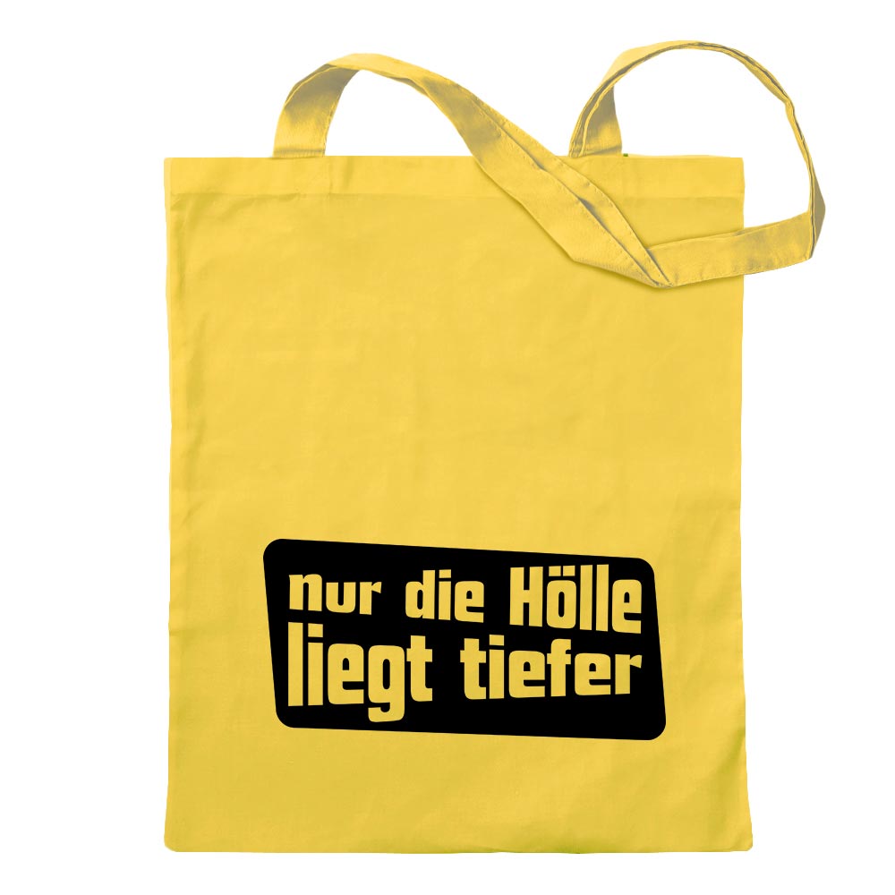 La Enfer Se Pose Profond Sac en Coton Toile Sac à Bandoulière Long Henke - Bild 5 von 15