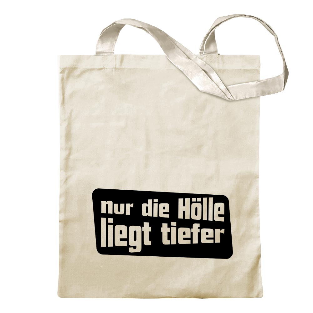 La Enfer Se Pose Profond Sac en Coton Toile Sac à Bandoulière Long Henke - Bild 9 von 15