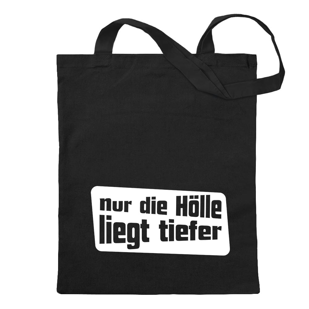 La Enfer Se Pose Profond Sac en Coton Toile Sac à Bandoulière Long Henke - Bild 12 von 15