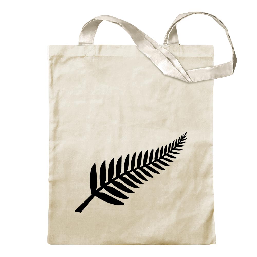Silver Fern/Neuseeland/Kiwis Tragetasche Baumwolltasche Stoffbeutel langer Henk - Picture 43 of 91