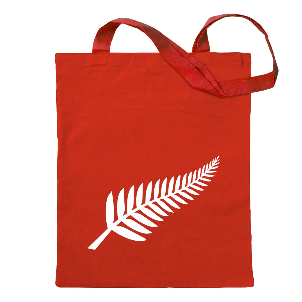 Silver Fern/Neuseeland/Kiwis Tragetasche Baumwolltasche Stoffbeutel langer Henk - Picture 50 of 91