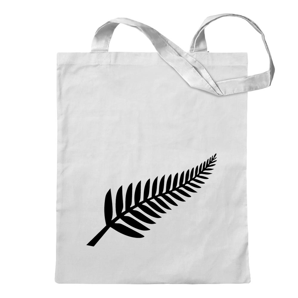 Silver Fern/Neuseeland/Kiwis Tragetasche Baumwolltasche Stoffbeutel langer Henk - Picture 85 of 91