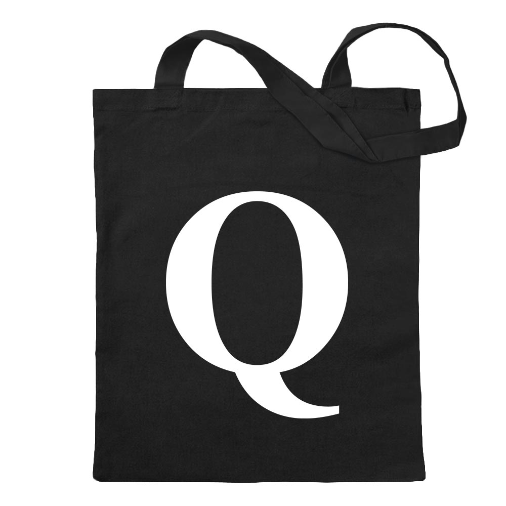 Lettre Q - Sac À Dos En Coton Avec Poignée Longue - Picture 64 of 91