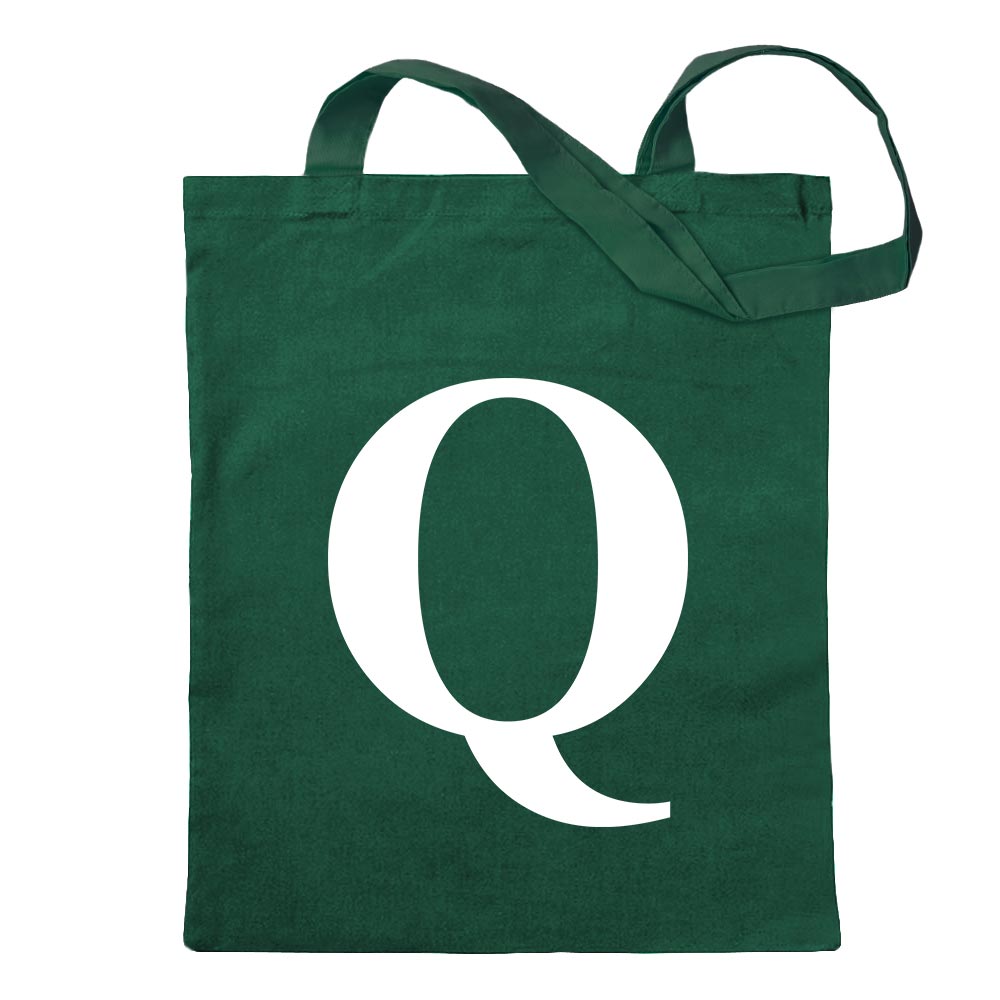 Lettre Q - Sac À Dos En Coton Avec Poignée Longue - Picture 78 of 91