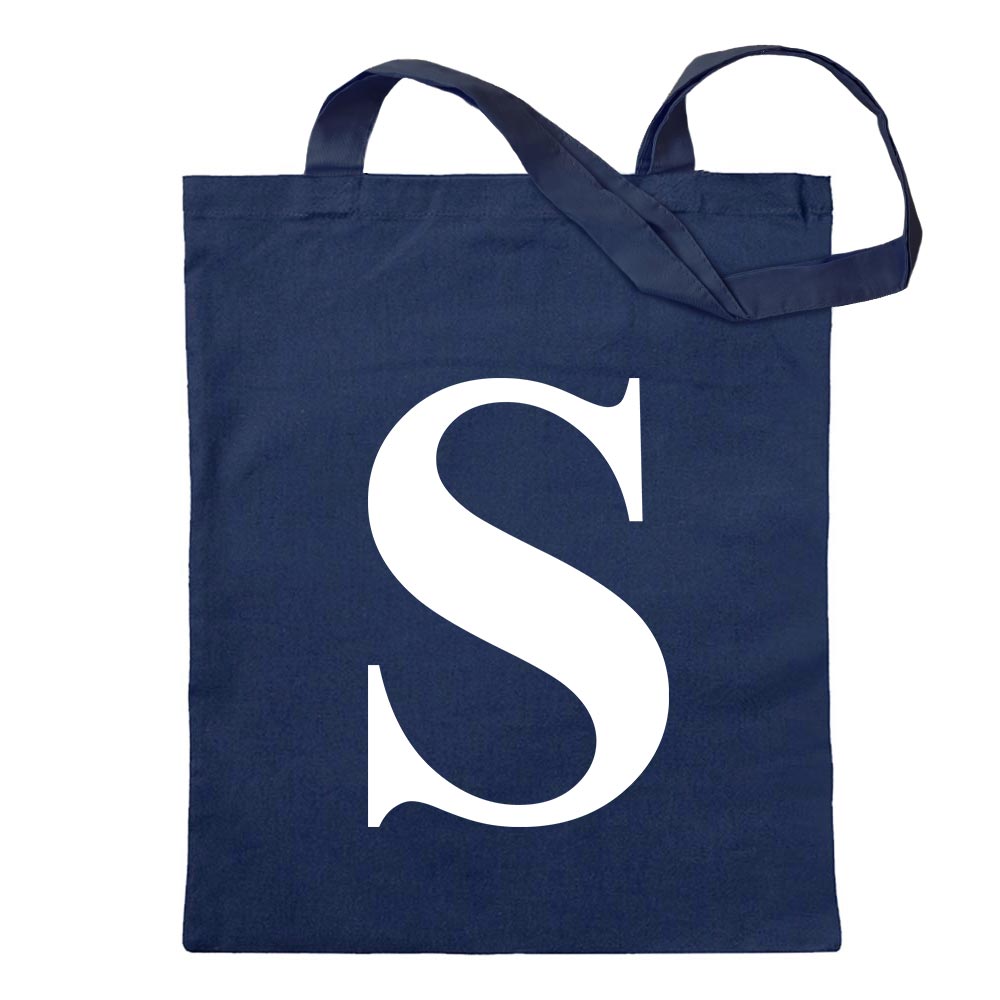 Buchstabe S - Alphabet Jutebeutel in 12 verschiedenen Farben - Tragetasche bedr - Picture 8 of 91