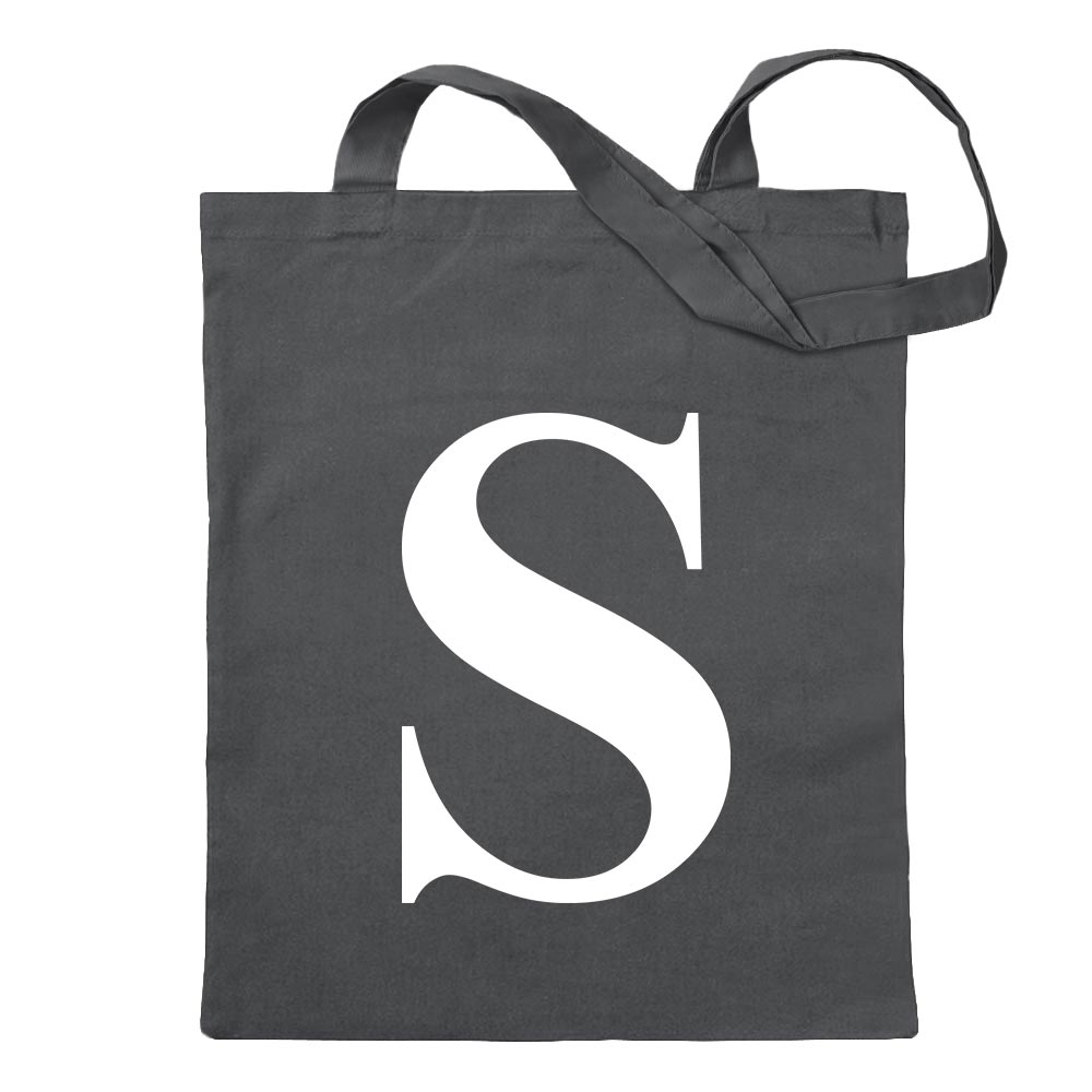 Buchstabe S - Alphabet Jutebeutel in 12 verschiedenen Farben - Tragetasche bedr - Picture 71 of 91