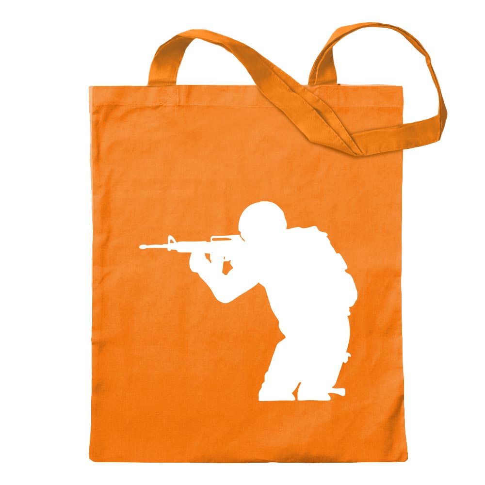 Army - Motif 3 - Special Forces Cotton Bag Cloth Bag Shoulder Bag Long - Picture 8 of 15