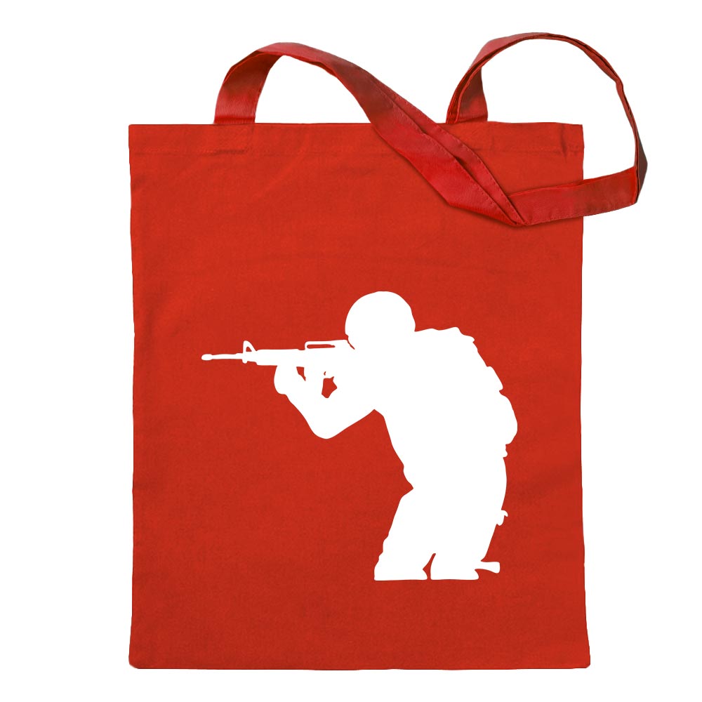 Army - Motif 3 - Special Forces Cotton Bag Cloth Bag Shoulder Bag Long - Picture 10 of 15