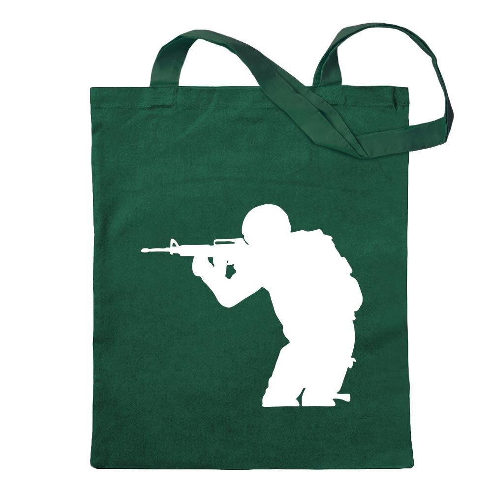 Army - Motif 3 - Special Forces Cotton Bag Cloth Bag Shoulder Bag Long - Picture 14 of 15