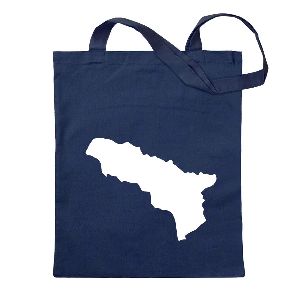 Abchasien Umriss Kontur Tragetasche Baumwolltasche Stoffbeutel langer Henkel - Picture 8 of 91