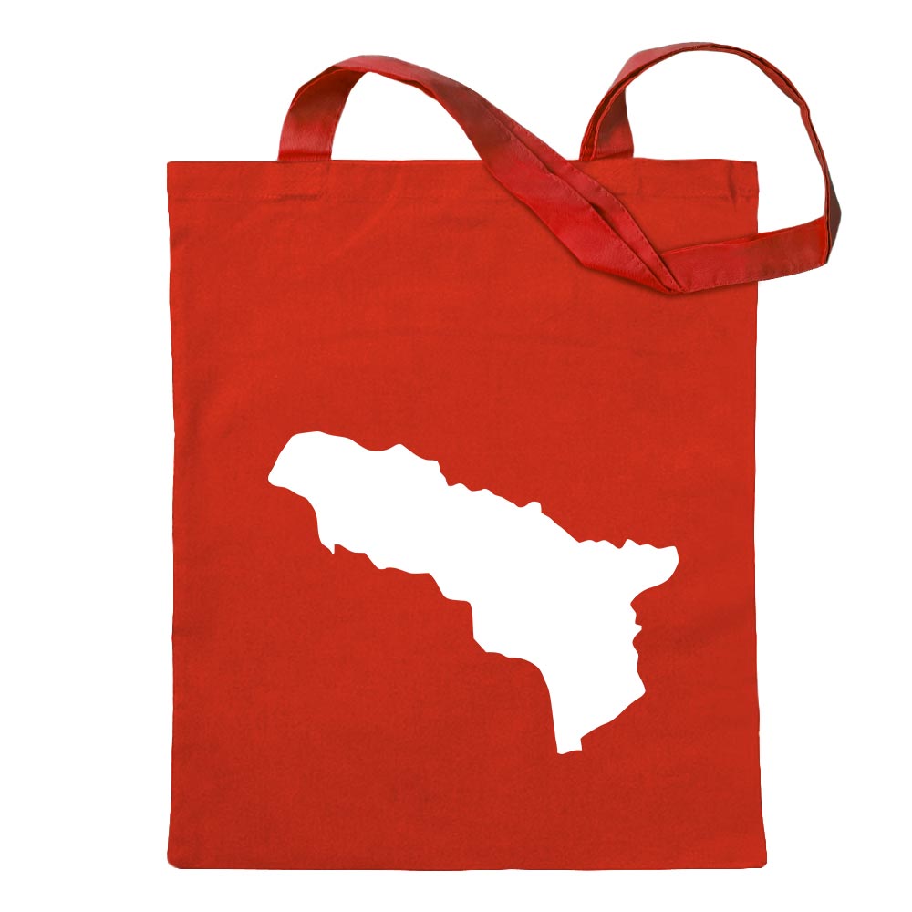 Abchasien Umriss Kontur Tragetasche Baumwolltasche Stoffbeutel langer Henkel - Picture 50 of 91