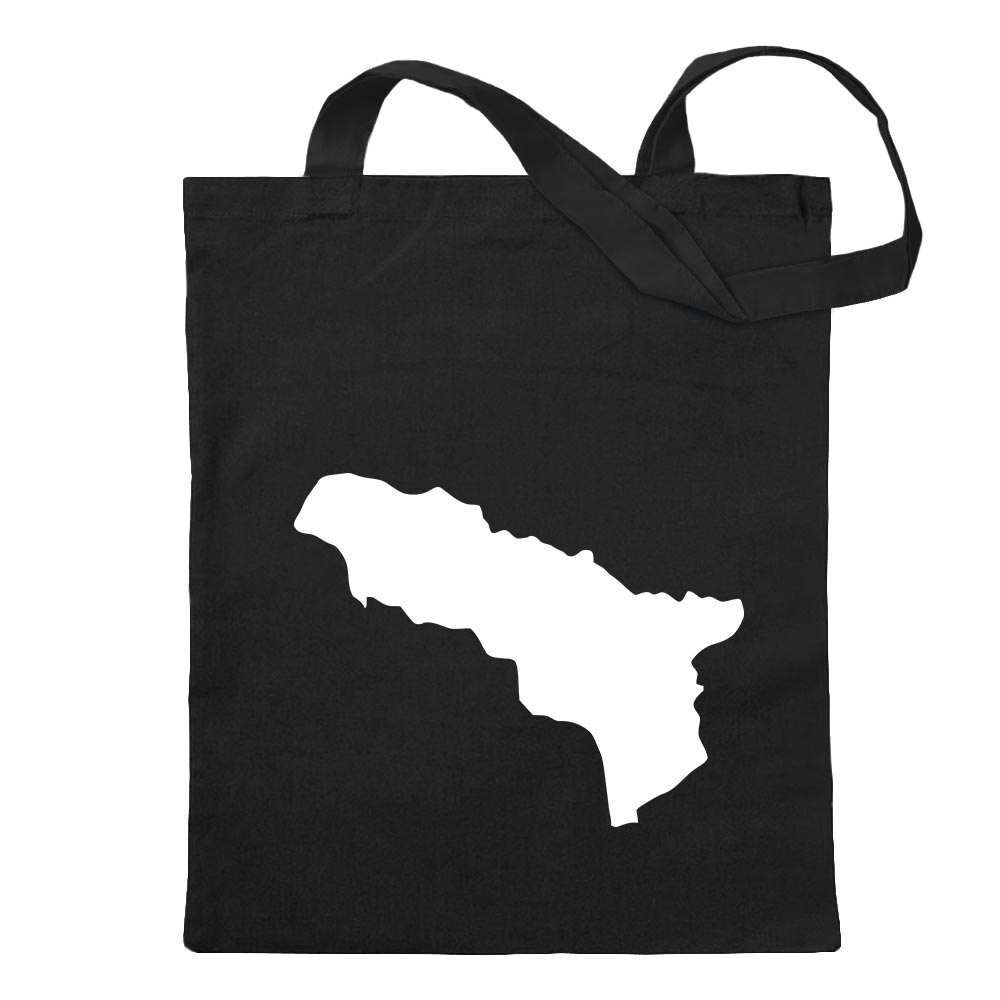 Abchasien Umriss Kontur Tragetasche Baumwolltasche Stoffbeutel langer Henkel - Picture 64 of 91