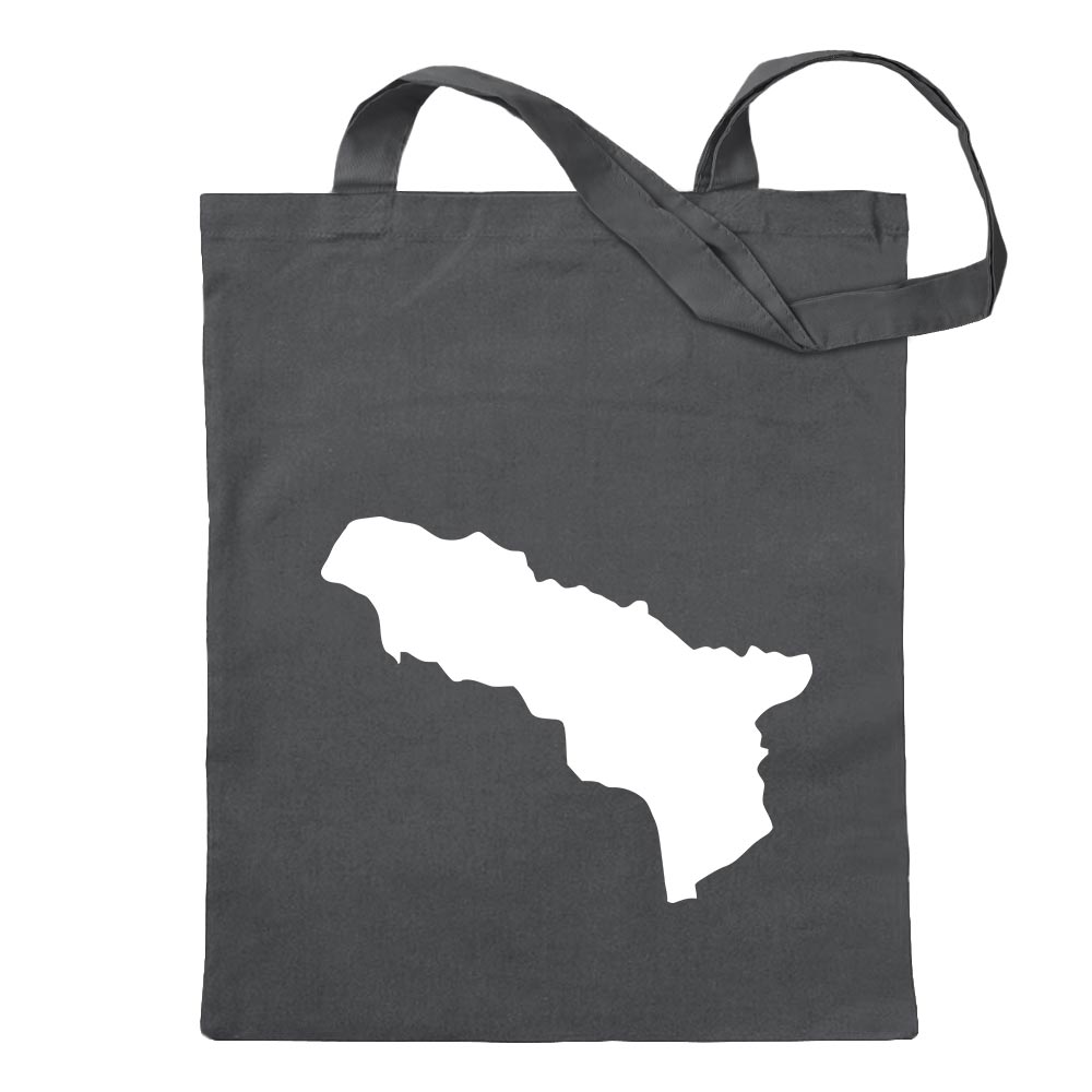 Abchasien Umriss Kontur Tragetasche Baumwolltasche Stoffbeutel langer Henkel - Picture 71 of 91