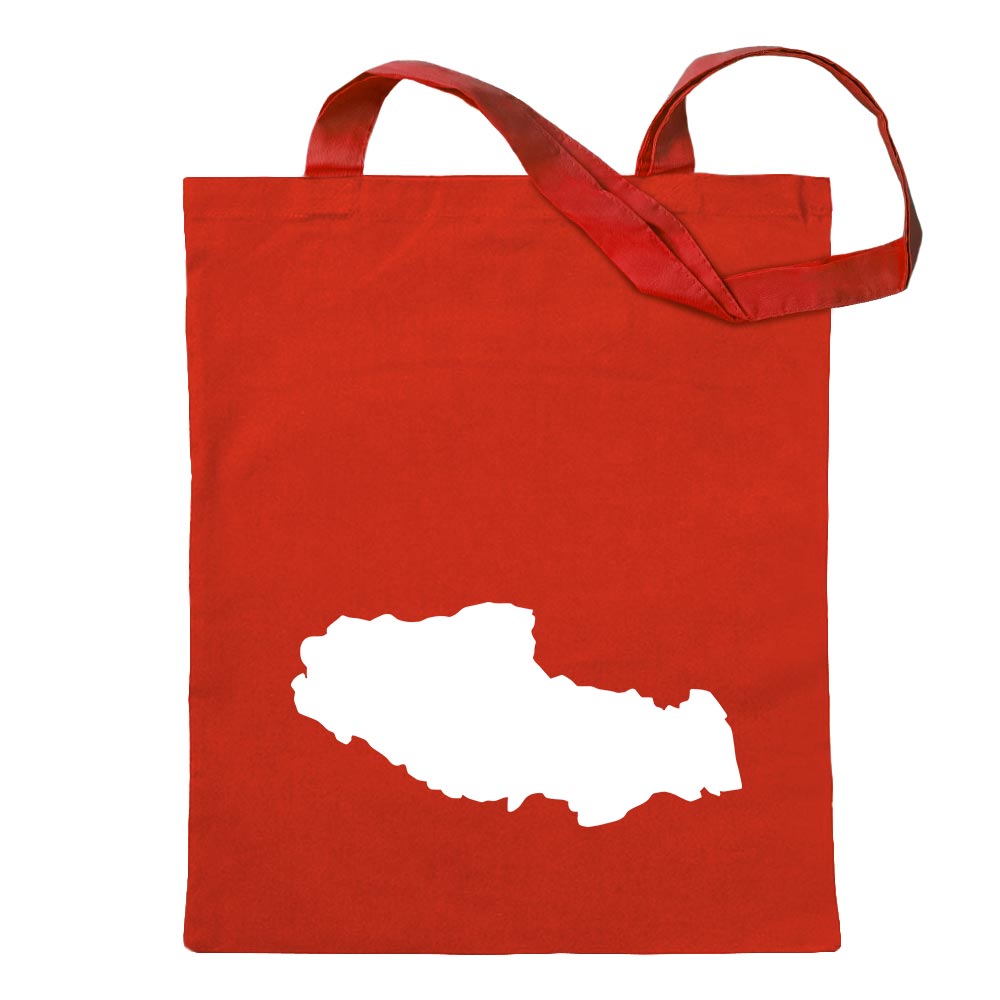 Tibet - Himalaya Outline Cotton Bag Cloth Bag Shoulder Bag Long Handle - Picture 10 of 15