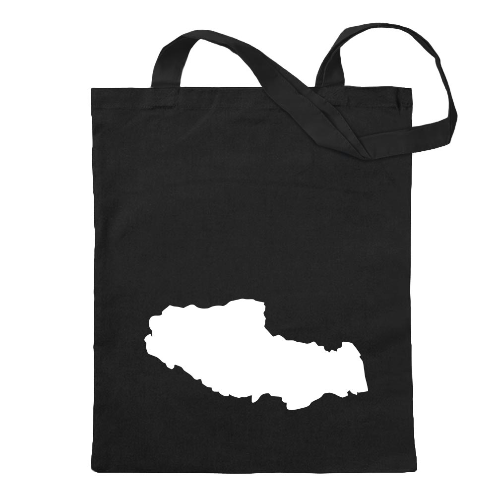 Tibet - Himalaya Outline Cotton Bag Cloth Bag Shoulder Bag Long Handle - Picture 12 of 15