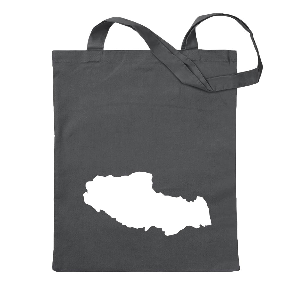 Tibet - Himalaya Outline Cotton Bag Cloth Bag Shoulder Bag Long Handle - Picture 13 of 15