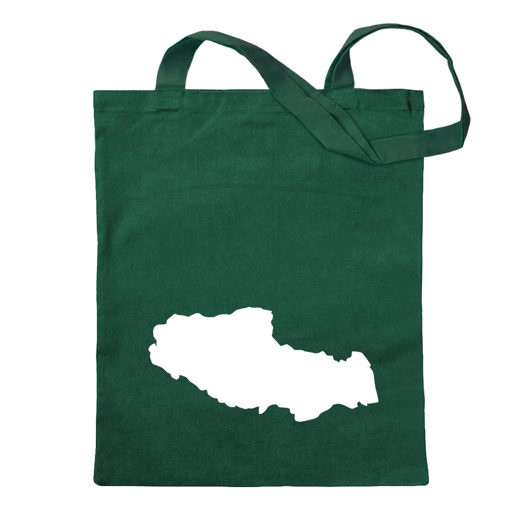 Tibet - Himalaya Outline Cotton Bag Cloth Bag Shoulder Bag Long Handle - Picture 14 of 15