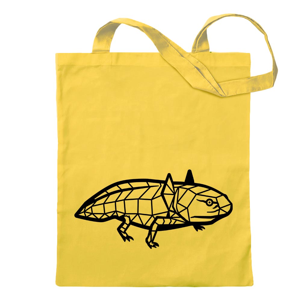 Axolotl Polygon Tragetasche Baumwolltasche Stoffbeutel langer Henkel - Bild 15 von 91