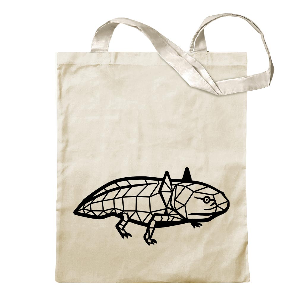 Axolotl Polygon Tragetasche Baumwolltasche Stoffbeutel langer Henkel - Bild 43 von 91