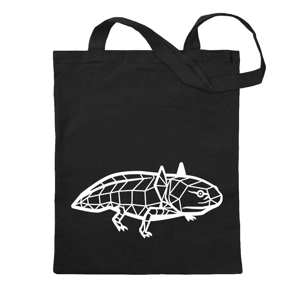 Axolotl Polygon Tragetasche Baumwolltasche Stoffbeutel langer Henkel - Bild 64 von 91