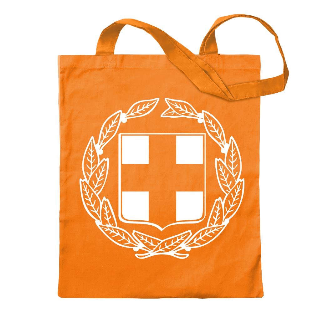 Griechenland Wappen Tragetasche Baumwolltasche Stoffbeutel langer Henkel - Bild 36 von 91