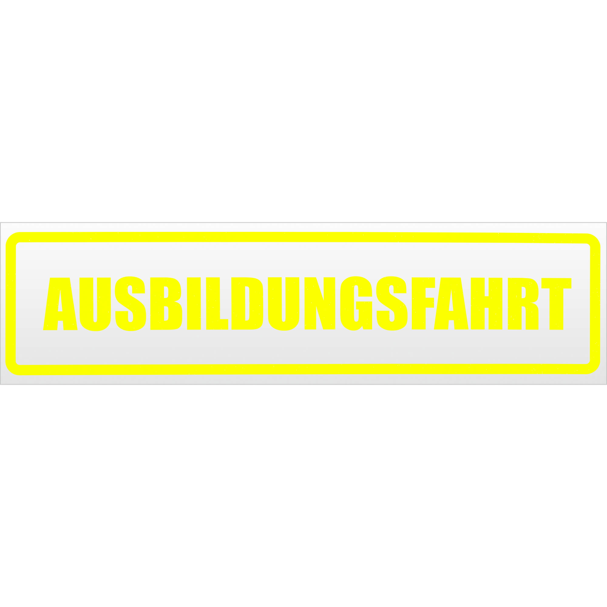 Ausbildungsfahrt Magnetschild Schild magnetisch - Picture 16 of 25