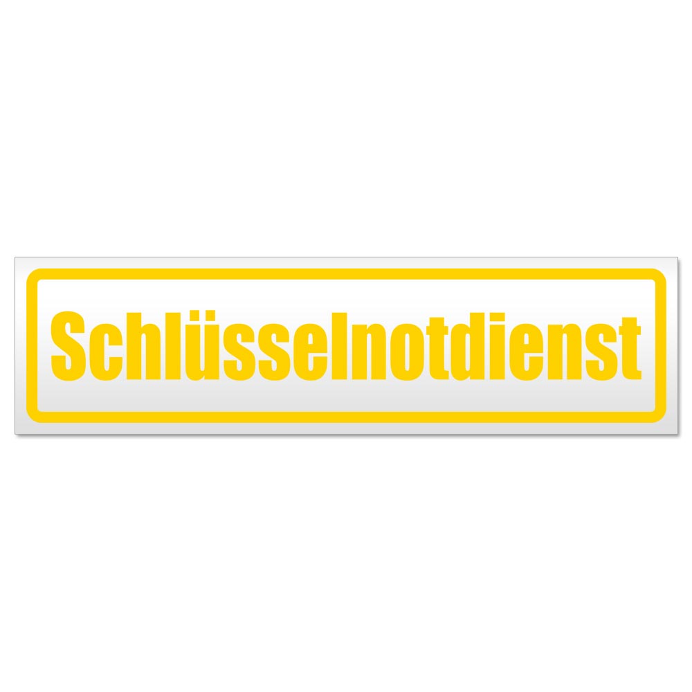 Schlüsselnotdienst Magnetschild Schild magnetisch - Bild 5 von 25