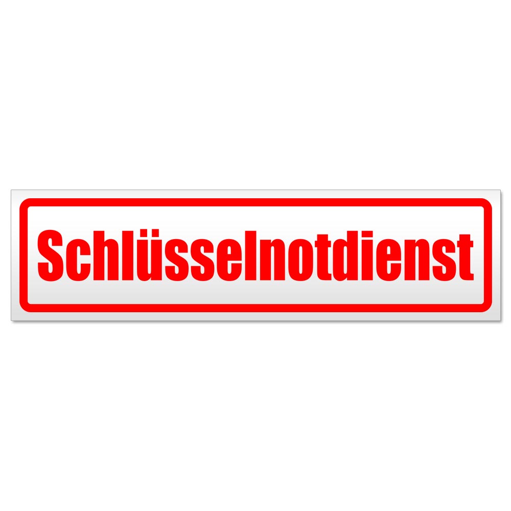 Schlüsselnotdienst Magnetschild Schild magnetisch - Bild 7 von 25