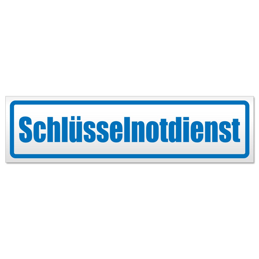 Schlüsselnotdienst Magnetschild Schild magnetisch - Bild 6 von 25
