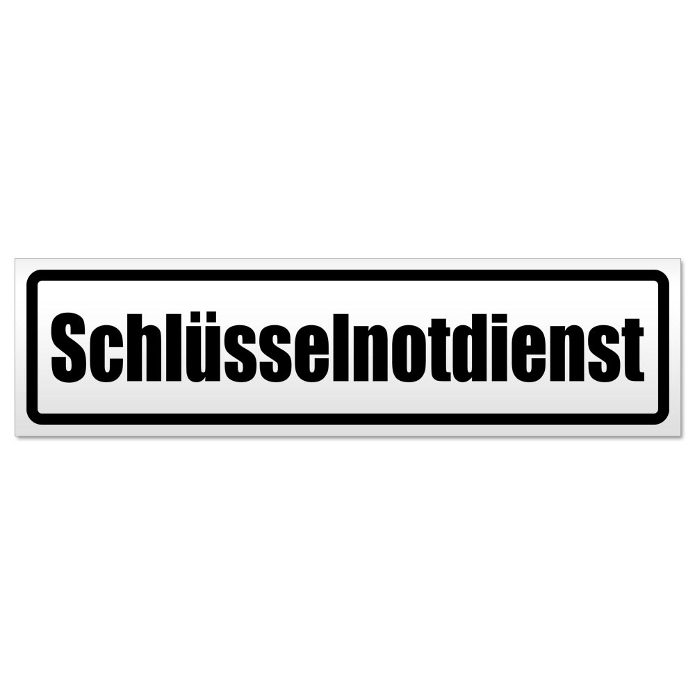 Schlüsselnotdienst Magnetschild Schild magnetisch - Bild 9 von 25