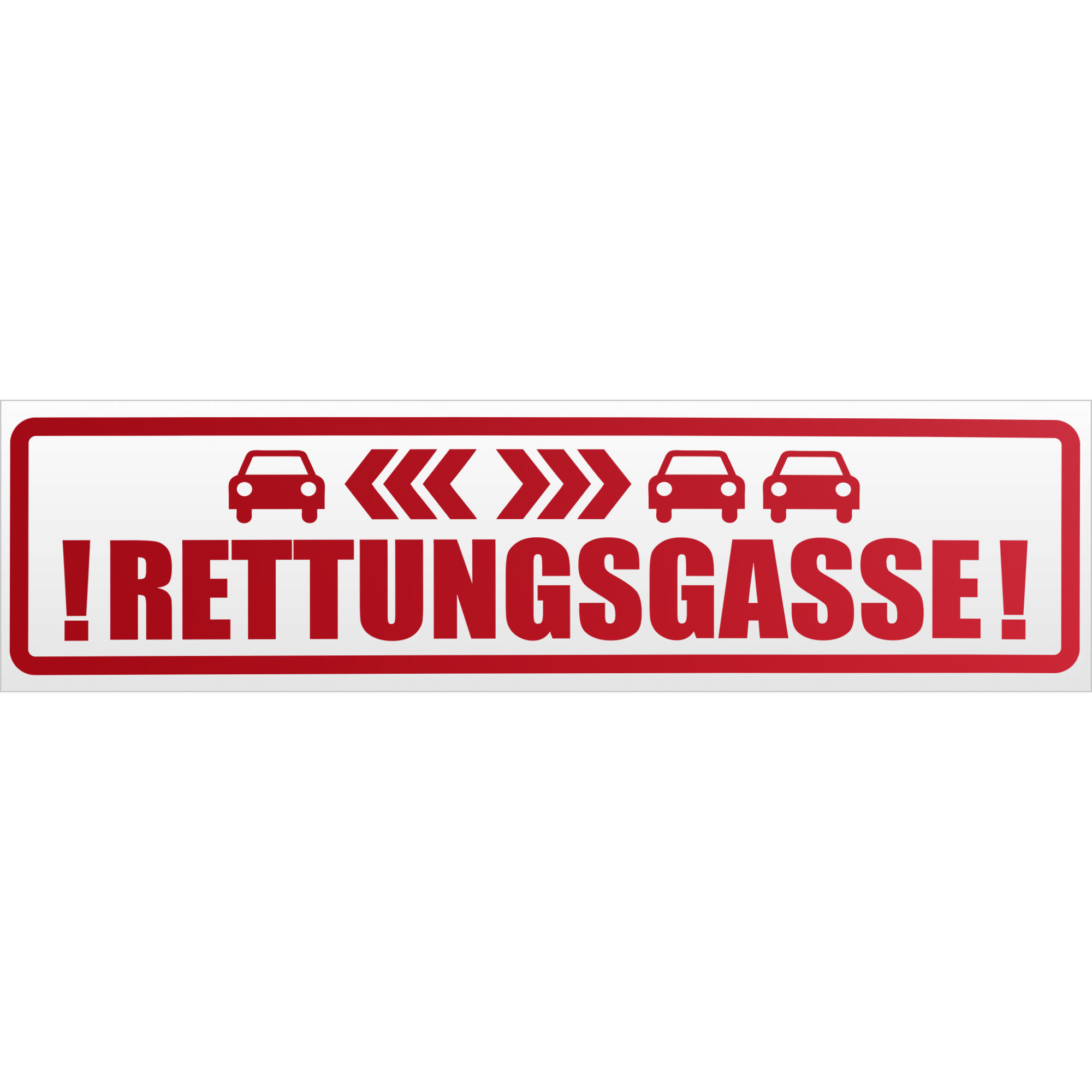 Rettungsgasse mit Autos Magnetschild Schild magnetisch - Picture 22 of 25