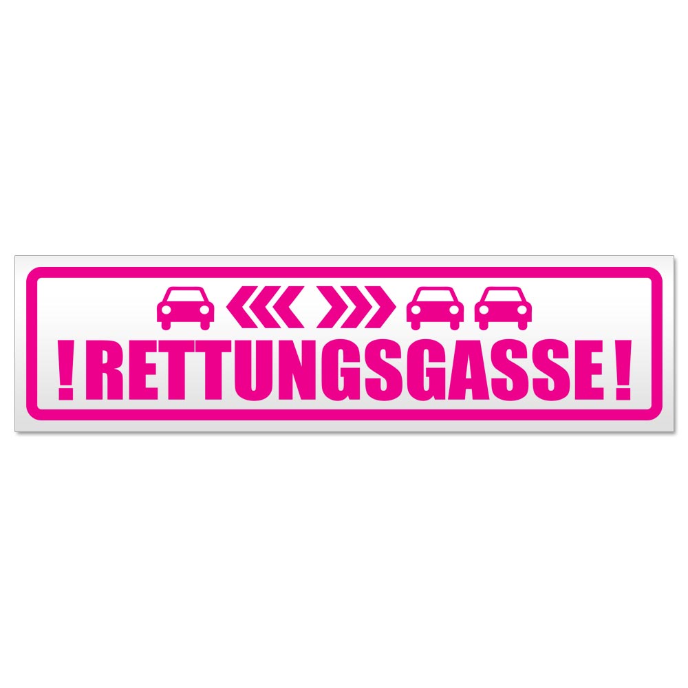 Rettungsgasse mit Autos Magnetschild Schild magnetisch - Picture 13 of 25