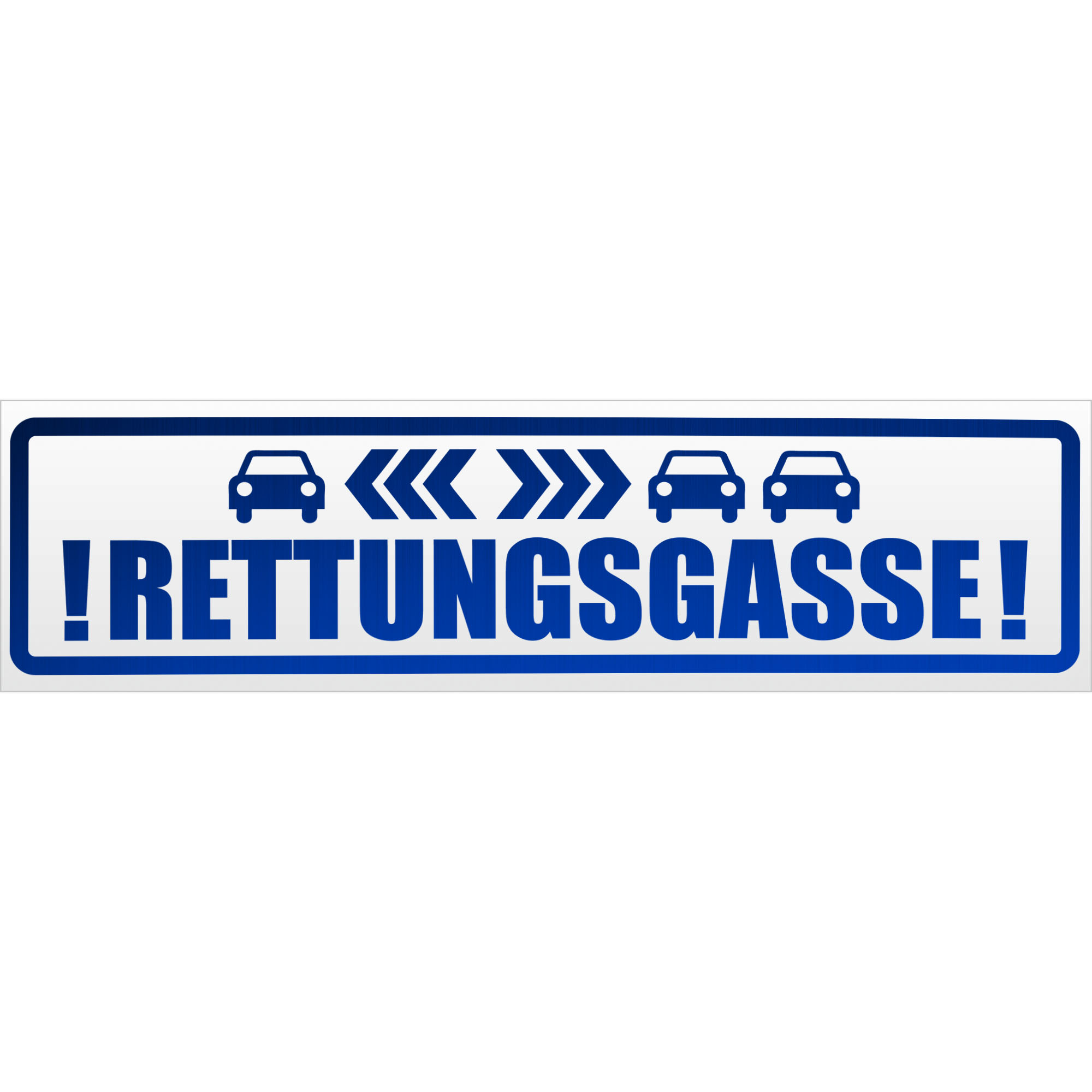Rettungsgasse mit Autos Magnetschild Schild magnetisch - Picture 24 of 25