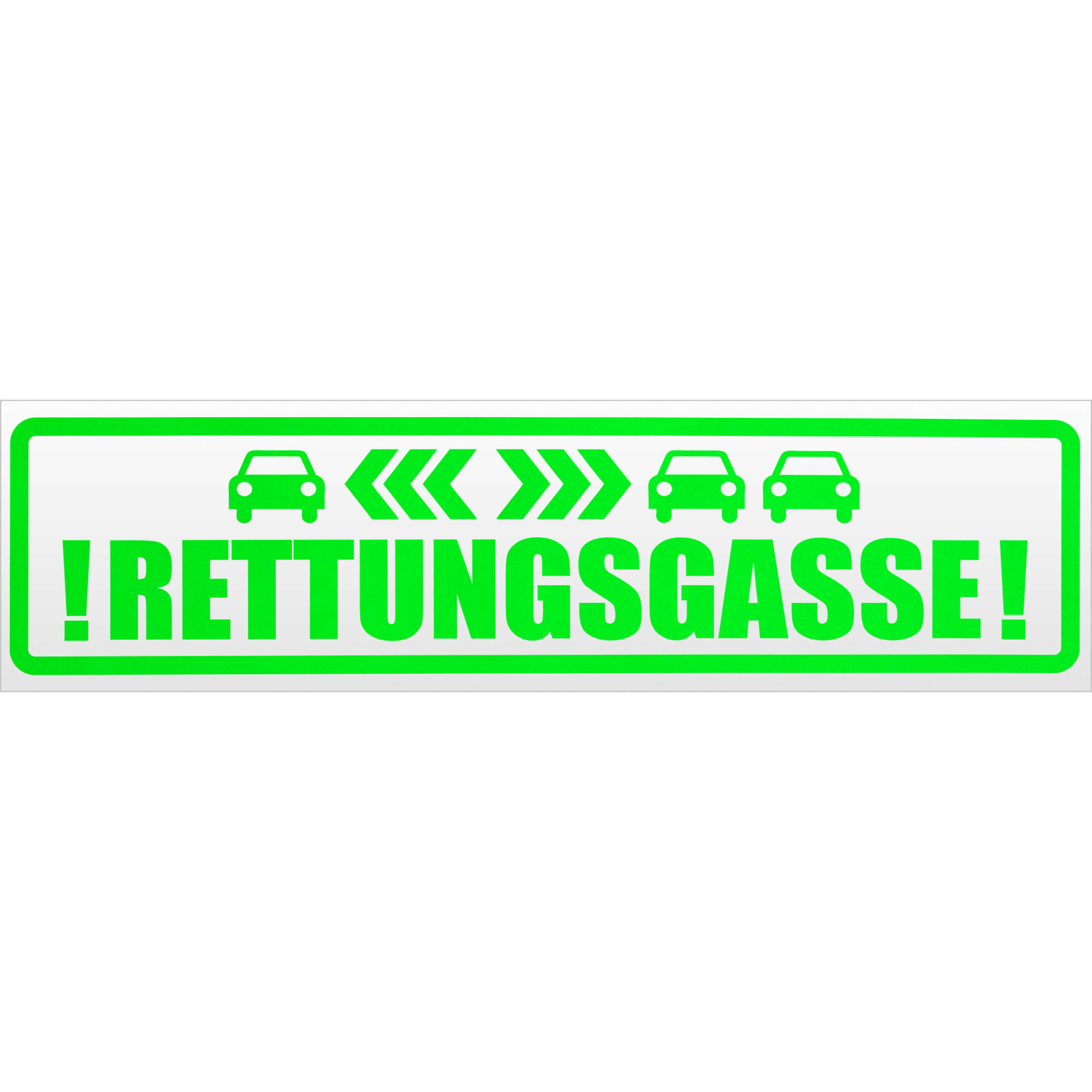 Rettungsgasse mit Autos Magnetschild Schild magnetisch - Picture 19 of 25