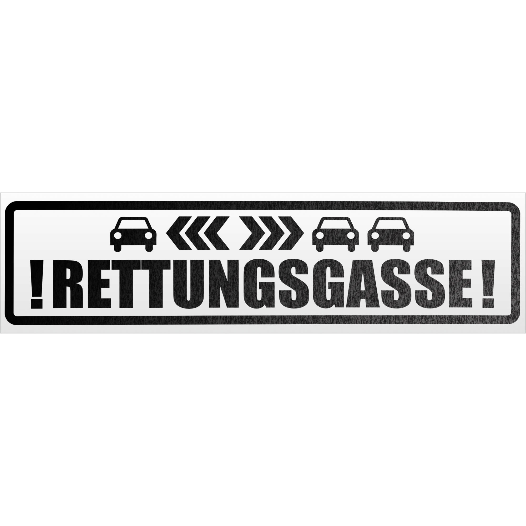 Rettungsgasse mit Autos Magnetschild Schild magnetisch - Picture 25 of 25