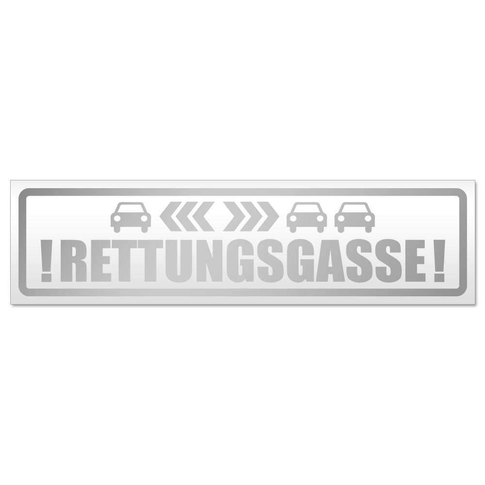 Rettungsgasse mit Autos Magnetschild Schild magnetisch - Picture 11 of 25