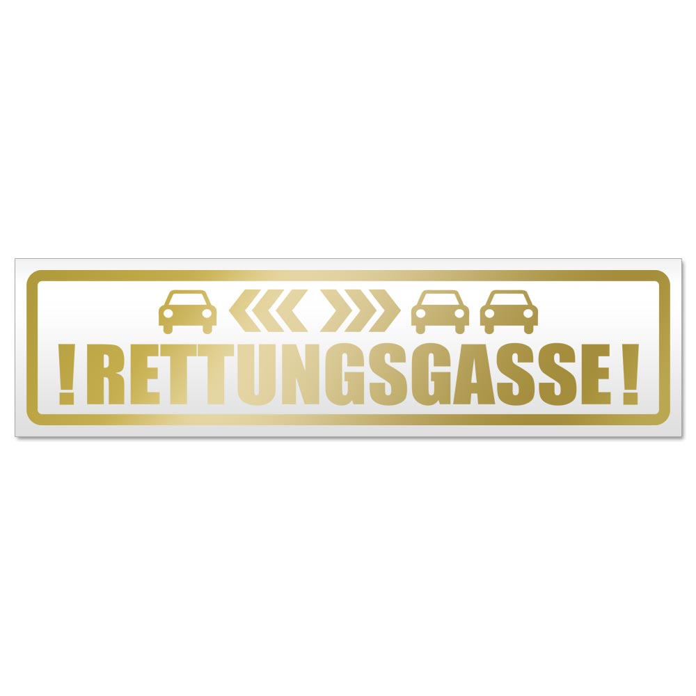Rettungsgasse mit Autos Magnetschild Schild magnetisch - Picture 12 of 25
