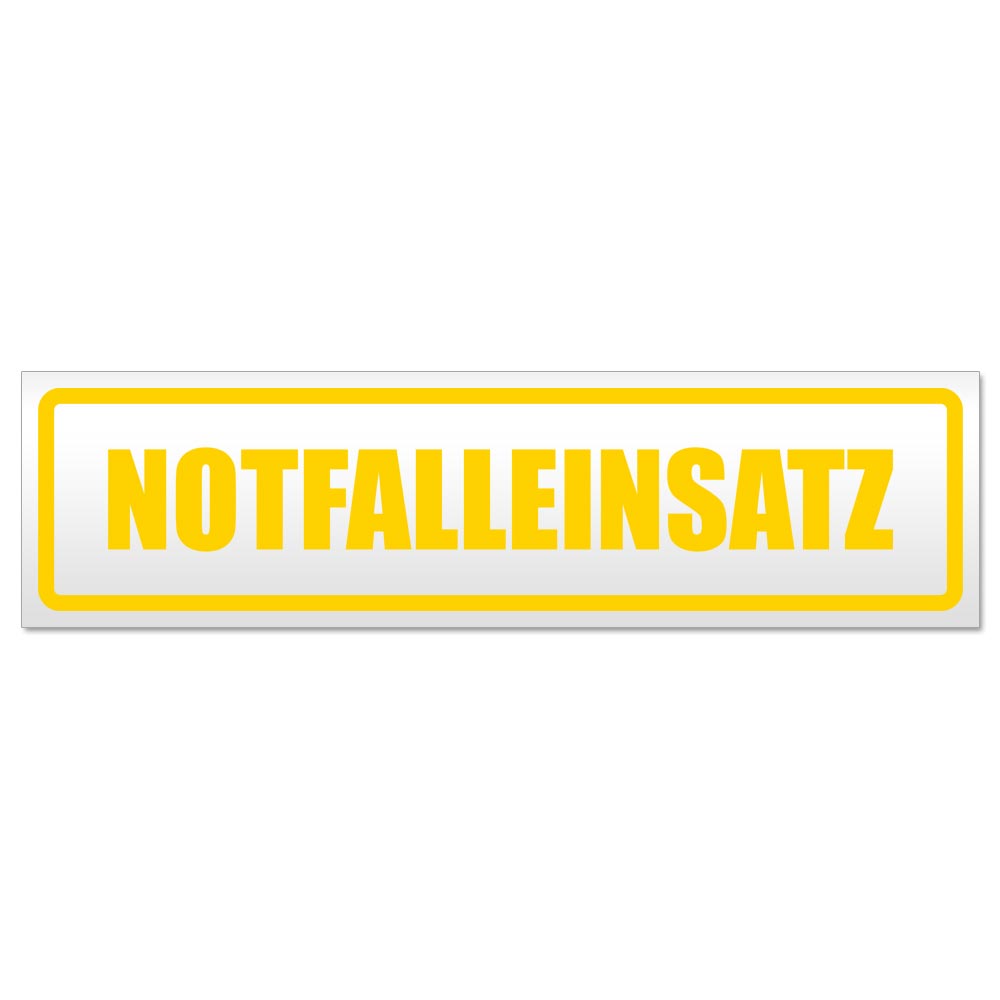 Notfalleinsatz Magnetschild Schild magnetisch - Picture 5 of 25