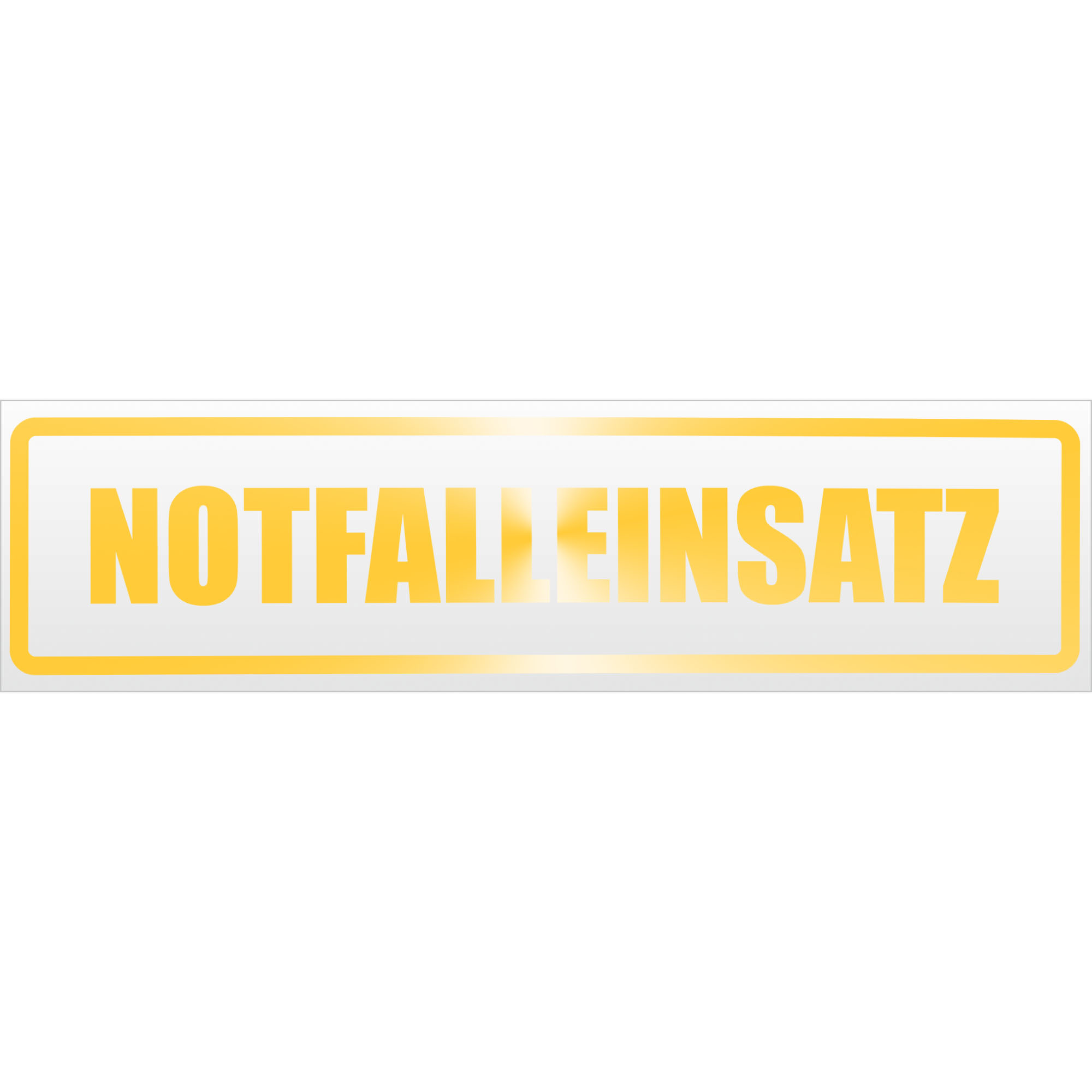 Notfalleinsatz Magnetschild Schild magnetisch - Picture 21 of 25