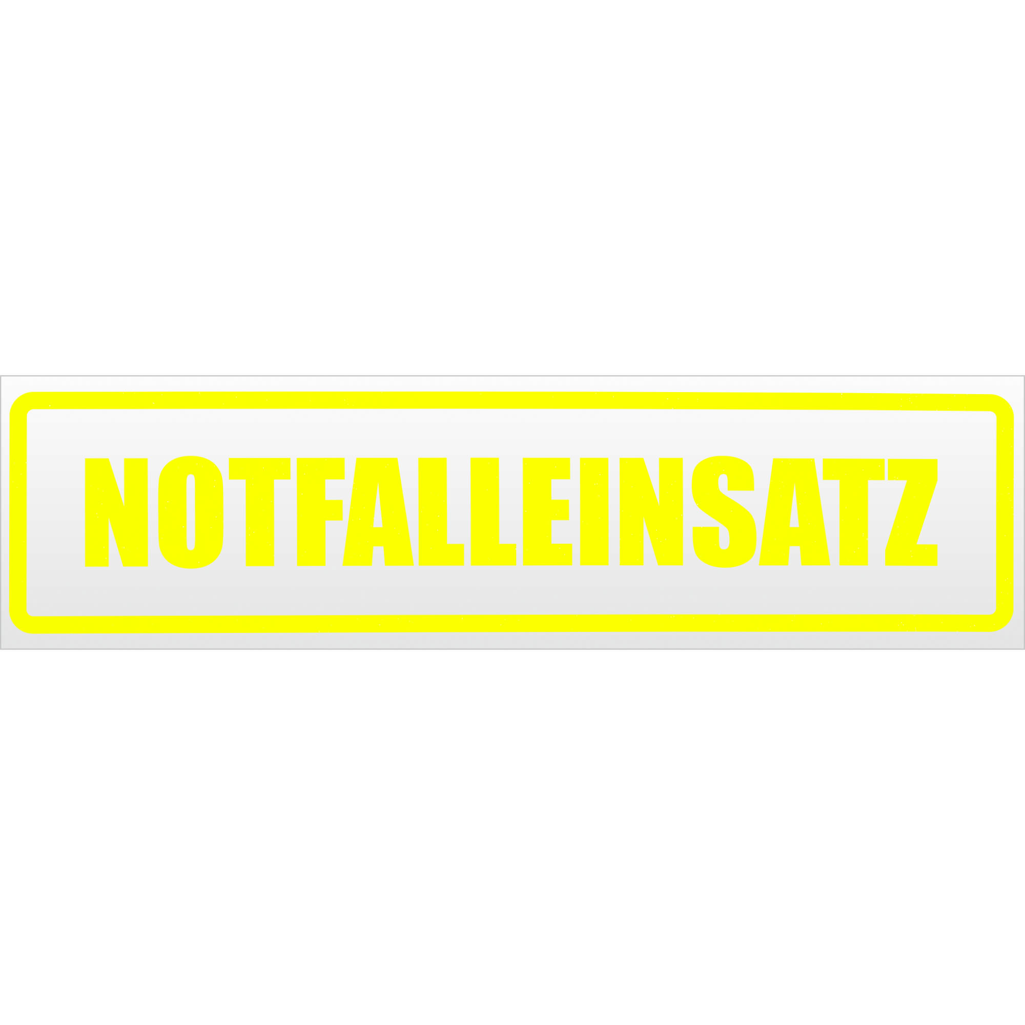 Notfalleinsatz Magnetschild Schild magnetisch - Picture 16 of 25