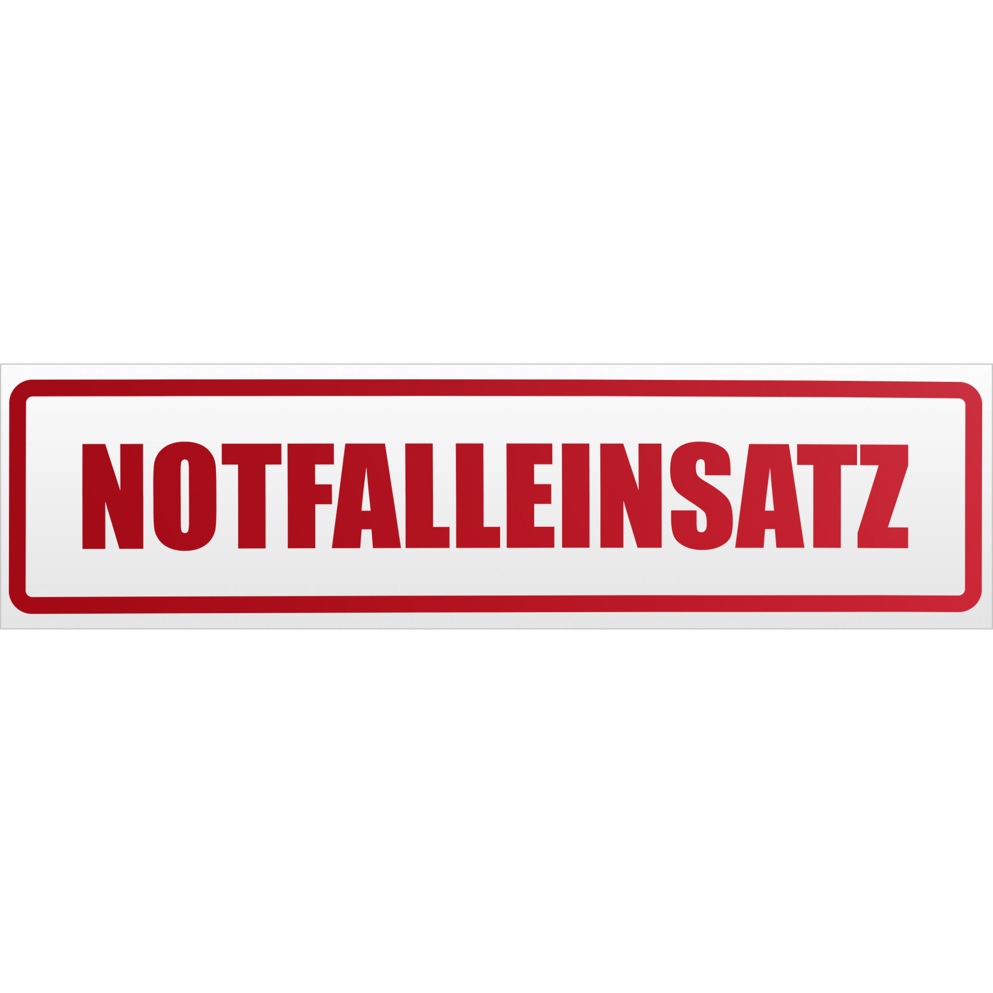 Notfalleinsatz Magnetschild Schild magnetisch - Picture 22 of 25