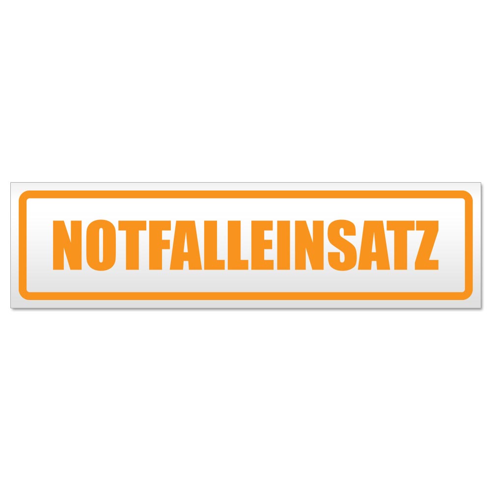 Notfalleinsatz Magnetschild Schild magnetisch - Picture 14 of 25