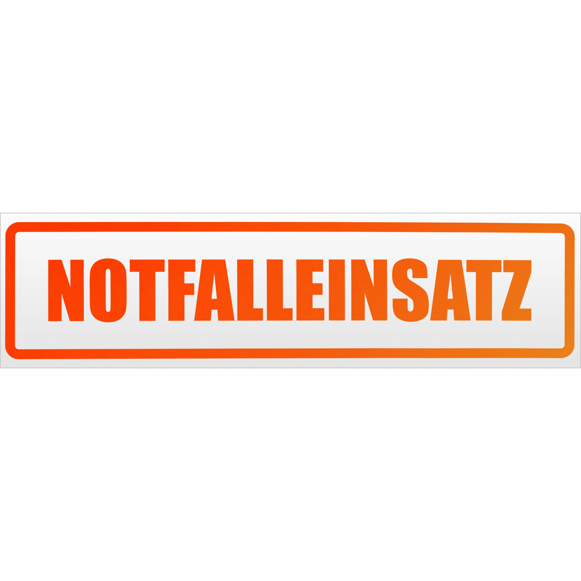 Notfalleinsatz Magnetschild Schild magnetisch - Picture 17 of 25