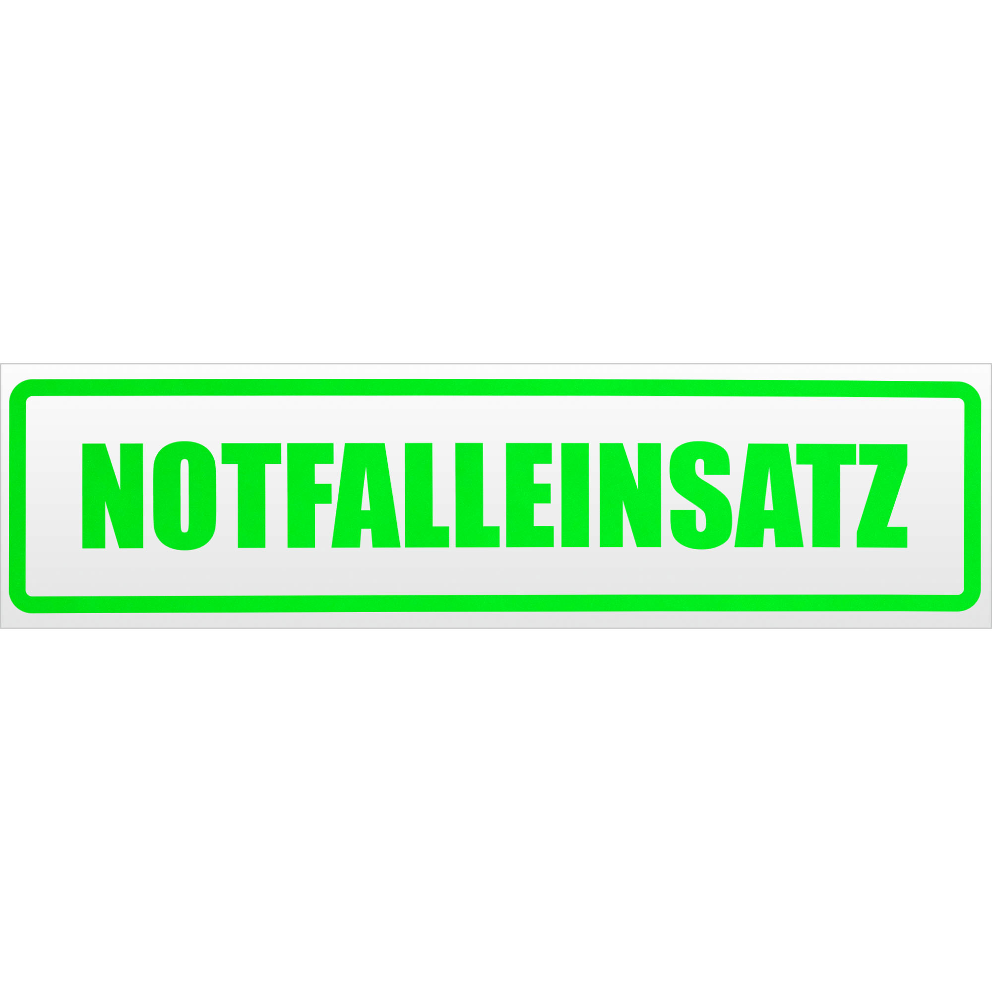 Notfalleinsatz Magnetschild Schild magnetisch - Picture 19 of 25